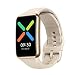 Produktbild OPPO Watch Free 46 mm, WiFi Smartwatch, AMOLED Display, 230 mAh Akku, über 100 Trainings-Modi, Schrittzähler, Schlaf-Monitoring, wasserdicht, Bluetooth 5.0, Android und iOS, Gewicht: 32,6 g, Vanilla