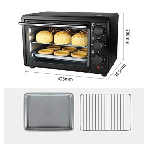 LYKYL Toaster, Multi- functie roestvrijstalen afwerking met Timer- Toast- Bake- Broil Instellingen, Natural Convection… - Image 3