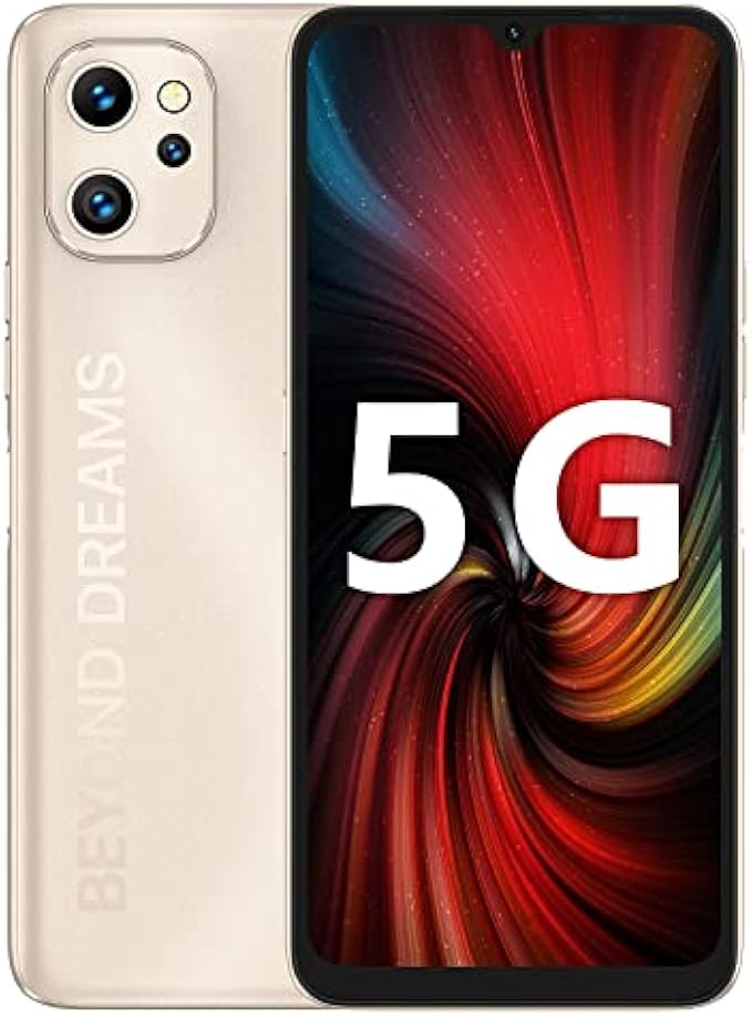 UMIDIGI F3 5G Unlocked Cell Phone, Android 12 Smartphone, 8GBRAM/128ROM NFC Android Phone, Octa-core 6.7" HD Large Screen, 48MP+16MP+5MP AI Triple Camera, 5150mAh Battery