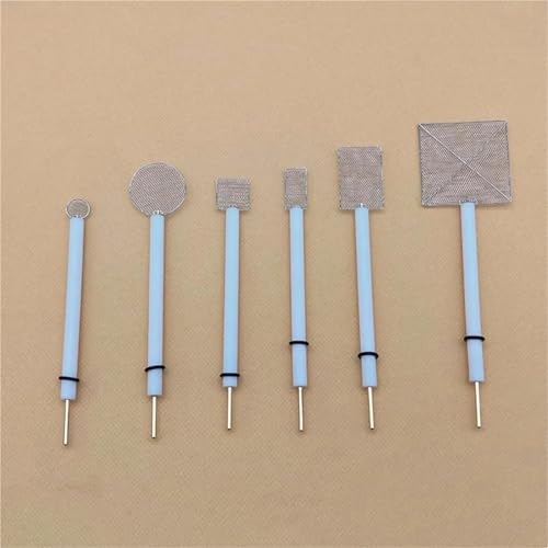 sujeniir Round Platinum mesh Electrode Spectrum high Purity 52 mesh Platinum Auxiliary Counter Electrode(15mm)