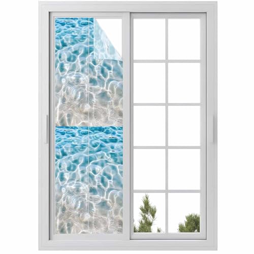 Vinilo Decorativo para Ventana Con Privacidad 78.7x17.7 in miniatura 1
