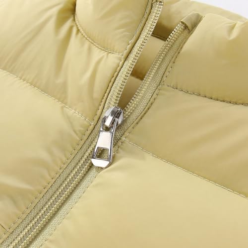Hotfiary Toddler Girl Boy Outerwear Vests Winter Sleeveless Jackets Teens Sports Warm Puffer Vest Kids Packable Outfits 2-14Y4