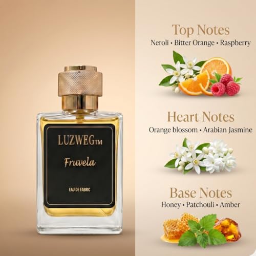 Image of Fruvela 50 ml Luxury Perfume (Fruity & Floral) | Long Lasting Unisex EDP | Premium Rich Floral Fragrance for Men & Women | Strong Everyday Signature Scent | Ideal Gift Option