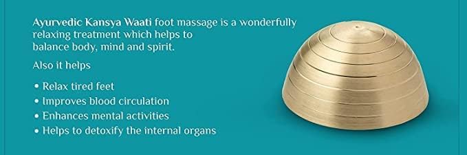 AHCP ACUPRESSURE HEALTH CARE PRODUCT Padabhyanga Electric Kansya Wati Ayurvedic Foot Massage Multi Color) AHCP ACUPRESSURE HEALTH CARE PRODUCT Padabhyanga Electric Kansya Wati Ayurvedic Foot Massage Multi Color)