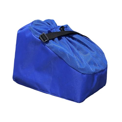 Yiju Roller Skate Bag Ice Skating Bag Drawstring Cuff Oxford Cloth Handbag Skating Shoes Carrier for Women Men Outdoor Activities, Blue