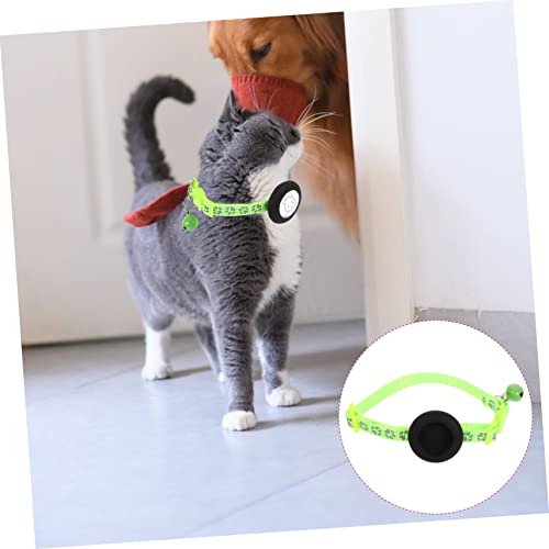 Collar de gato perdido reflectante ajustable con nylon resistente para dueños 6