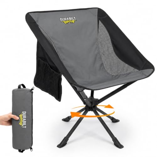Silla DuraBilt All-Arounder Plegable y Giratoria 360° Ligera para Camping miniatura 1