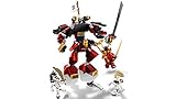 LEGO NINJAGO Legacy Samurai Mech 70665 Toy Mech Building Kit comes with NINJAGO Minifigures, Stud Shooters and a Toy Sword for Imaginative Play (154 Pieces)