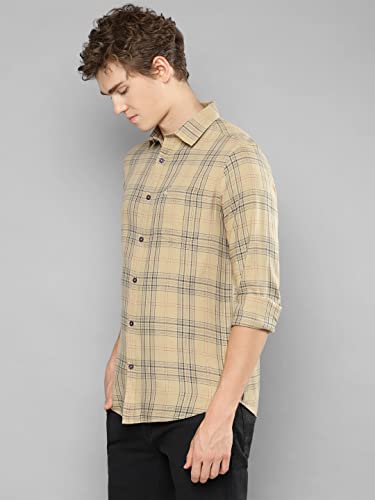 Image of Allen Cooper Checks Shirts for Men - 100% Cotton Comfort Fit Casual and Formal Shirt - Breathable, Soft, Classic Style (Multiple Colors)