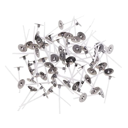 100 piezas de mechas para velas de algodón en rollo miniatura 7