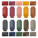 10 colores diferentes: los mini sobres de colores vienen en 10 colores, incluidos blanco plateado, amarillo dorado, azul lago, negro, fucsia, verde oscuro, burdeos, café, rosa, bronce. Estos colores brillantes hacen que el mini sobre artesanal sea aún más atractivo. Puedes elegir diferentes colores según la ocasión.