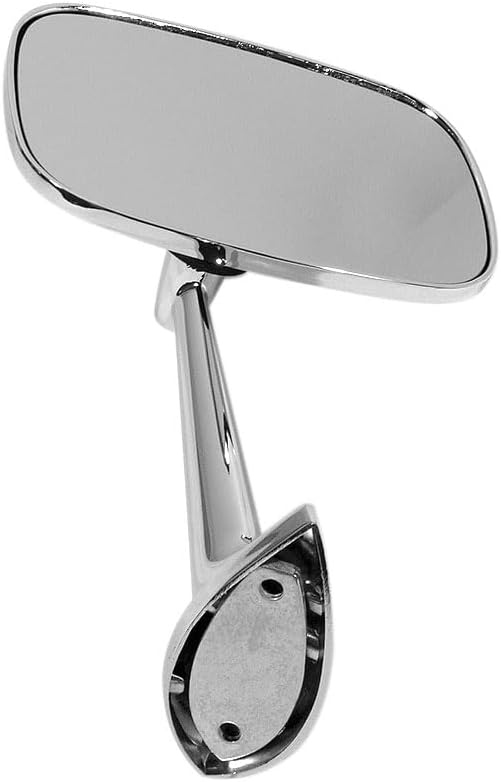 Outside Door Mirror W/Mount Kit - Passenger Side - For 1968-1974 C3 Corvette