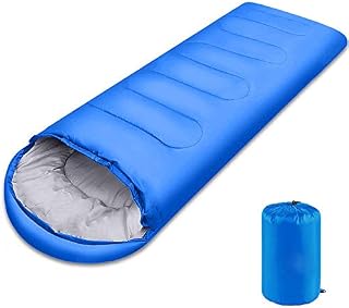 Lightweight Sleeping Bag, 3 Season Sleep Bags for Kids Adults Girls Women, Cotton