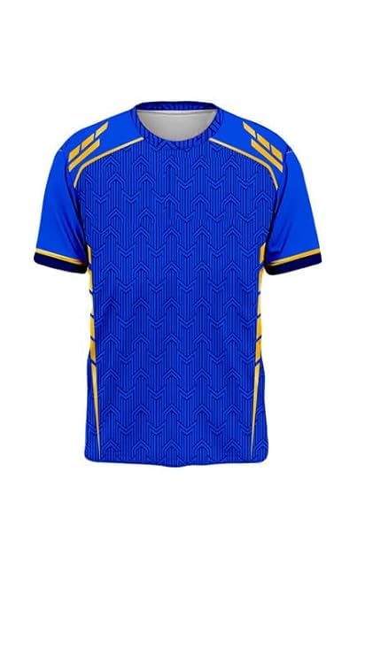 Image of Sports India IPL Cricket Team T Shirt Jersey for (Kid's, Boy's & Mens) L584