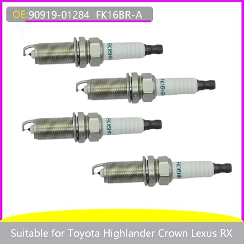 per Toyota Highlanda 90919-01284 Crown FK16BR-A Lexus RX Candela di accensione per Auto 2005-2008 Ricambi Auto Accensione