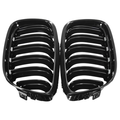 Grilles Rénales Double Lame Noir Brillant en ABS Résistant pour E90 E91 LCI 09-13