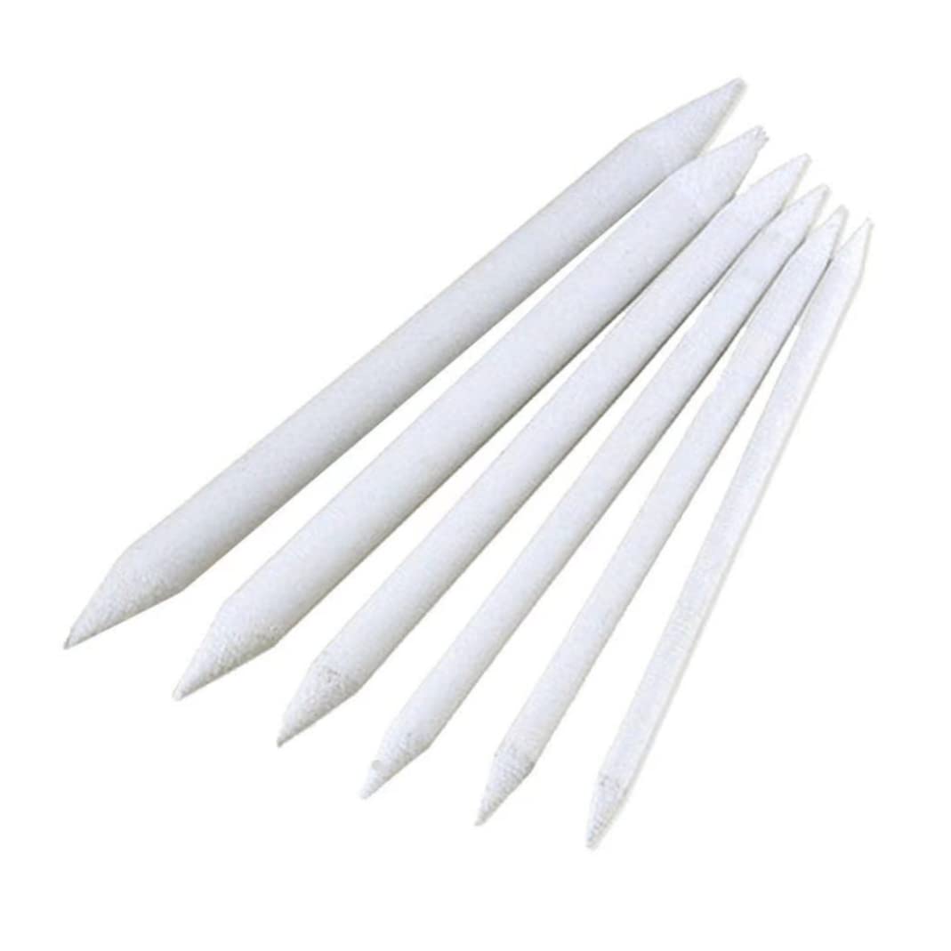 Tsawntd Paper Art Blenders Artist Drawing Blending Stumps Tortillions Sketching Pencils 6PCS art blenders drawing pencils sketch tools