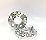 Customadeonly 2 Pieces 0.59' 15mm Hub Centric Wheel Spacers Bolt Pattern 5x114.3 5x4.5 Center Bore 67.1mm Thread Pitch 12x1.5 Studs Compatible for Hyundai Mitsubishi & More