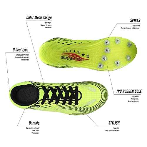 Track Shoes Men Track Spike Shoe for Men Cross Country Running Track and Field Shoes Sprint Distance Running4