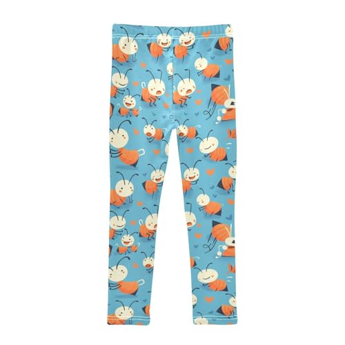 Funny Ant Painted Kids Baby Girls Legging Casual Full Length Sweatpants Exercise2