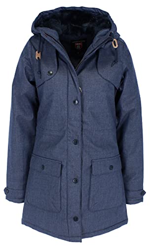 Preisvergleich Produktbild derbe Damen Übergangsparka Isola Invierno Navy 40 (L)
