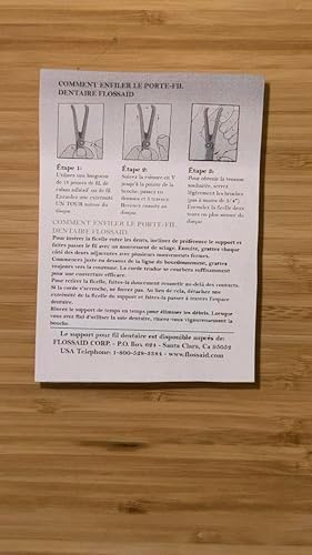 Flossaid Dental Floss Holder - 3 Pack