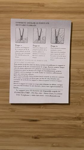 Flossaid Dental Floss Holder - 3 Pack