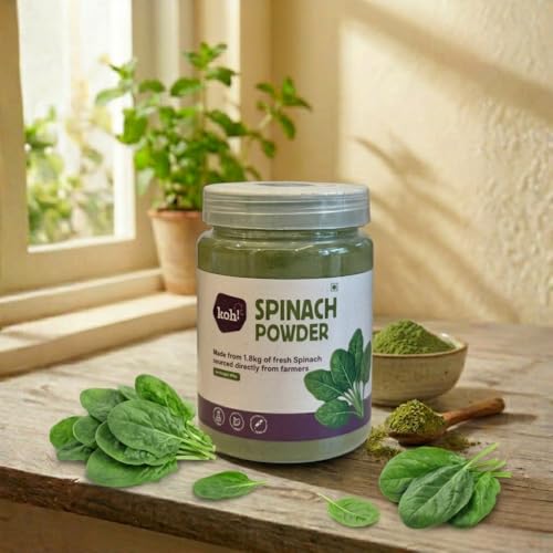 Image of KOH Superfood Combo Pack of 4 - Beetroot, Spinach, Moringa & Carrot Powder | Pure & Natural Vegetable Powders for Cooking, Smoothies, & Skincare | Rich in Protein, Fiber & Vitamins | No Additives