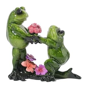 Resin Frog Statue Ornament for Aquarium – Underwater Landscape Figurine Decoration for Fish Tank