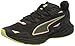 PUMA 193756, Zapatillas para Correr de Carretera Mujer, Negro Elektro Peach Soft Fluo Amarillo, 37 EU