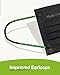 FriCARE Made in USA Disposable Face Masks, 4-Ply ASTM Level 3 Medical Grade, Breathable & Comfortable for Adult Daily Work/Sun Protection, 50 Pack Black