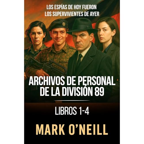 Archivos de personal de la División 89 - Libros 1-4 Audiolibro Por Mark O'Neill arte de portada