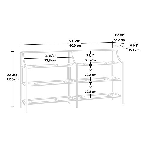 Sauder 424975 Curiod Console Table, Satin Gold #TOP5