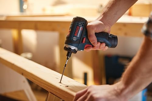BOSCH 12V Max Cordless 2-Tool Combo Kit with Two-Speed Pocket Driver, Impact Driver and (2) 2 Ah Batteries (CLPK27-120) thumbnail 12