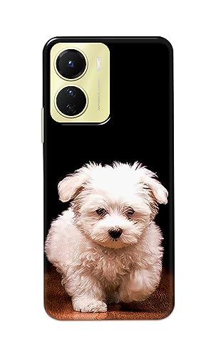 Image of PRINTFIDAA� Printed Hard Back Cover Case for Vivo Y16 Back Cover (Puppy Dog) -2808