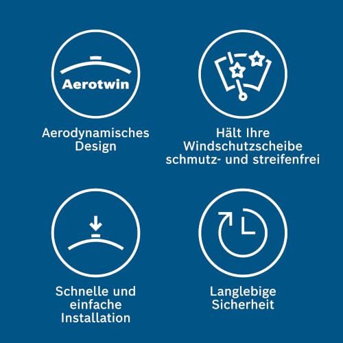 Bosch Aerotwin A 524 S Front-Scheibenwischer - 2 Wischblätter – Ansicht 3