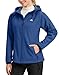 G Gradual Women's Fleece Lined Softshell Jacket Windproof Warm Light Waterproof Hooded Jacket for Women Winter/Fall/Spring