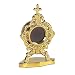 Christian Brands Catholic Personal Reliquary with Round Case 3 1/2 Inch Brass Relic Container