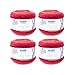 Produktbild Gründl Lolly Pop Häkel- und Strickgarn (Wollähnliches und waschbares Universalgarn 100 % Polyacryl, 150 g / 240 m, Nadelstärke: 5 - 6, 4 x 150 g), Wild Cherry Swirl, 24 x 24 x 10 cm