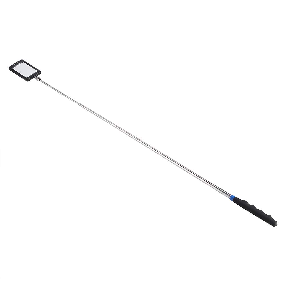 Miroir D'inspection Télescopique, Miroir Télescopique à LED Avec 2 Lumieres Led Poignee Extensible Antiderapante Outil Inspection De Voiture 96856336 Miroir D'inspection Télescopique, Miroir Télescopique à LED Avec 2 Lumieres Led Poignee Extensible Antiderapante Outil Inspection De Voiture 96856336