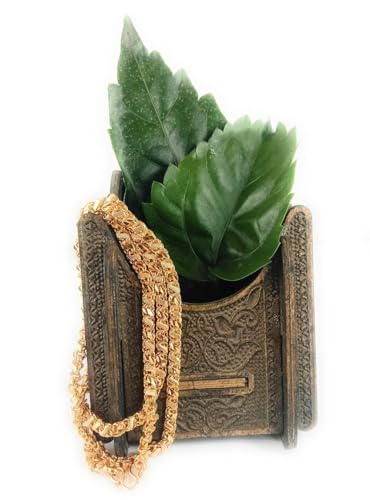 Image of CUTE GOLD 1 Gram Micro Gold Plated & Copper Traditional Designer Fashion Jewellery Chain for Women