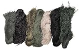 Ghillie hilos MFH Ghillie - Ovillos de hilo de camuflaje (7 colores)