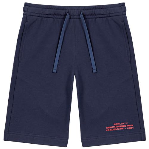 Short hybride Replay Sb9526 garçon en denim léger et confortable