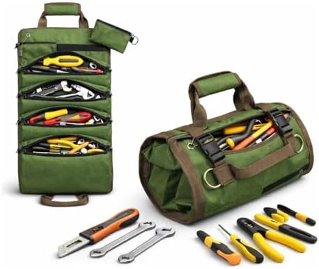 Case Estojo De Ferramentas Dobrável Bolsa Rolo Profissional