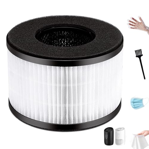 BS-03 Replacement Filter for PARTU BS-03 & Slevoo BS-03 Air Purifiers - 3-in-1 Filtration System (Fits Part U/Part X) - 1-Pack with brush