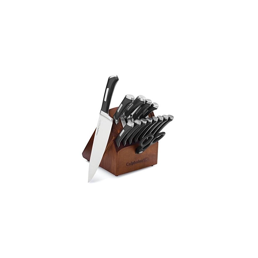 Calphalon-Kitchen-Knife-Set-with-Self-Sharpening-Block-15-Piece-Classic-High-Carbon-Knives Calphalon Kitchen Knife Set with Self-Sharpening Block, 15-Piece Classic High Carbon Knives