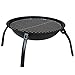 Produktbild Bo-Camp Urban Outdoor Grill Feuerschale Mit Grillrost BBQ Feuerkorb Feuerstelle Beine Abnehmbar Ø 55 cm Schwarz