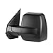 Fit System 68116N Driver Side Mirror for Nissan NV 1500, 2500, 3500, Textured Black, Dual Lens Foldaway, w/o Tow pkg, Manual