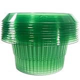 JUSUFU Slug Collars，Planter Slug Collar to Protect Plants from Snail, Slugs,Slug Collars Protects Plants to Get Better. (10PCS)