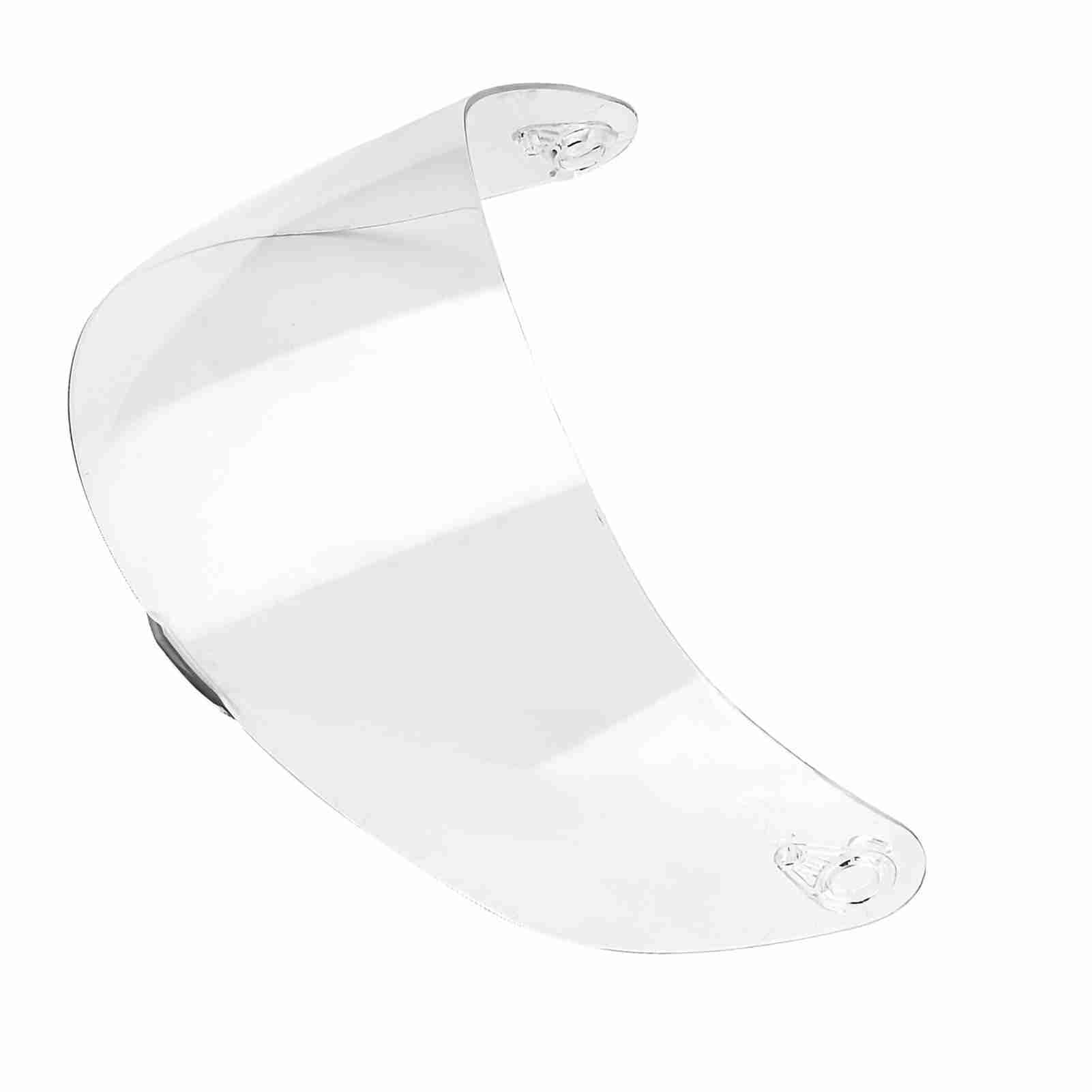 Cocoarm Motocyklowy Osłona Twarzy Przyłbica Pełna Twarz PC Materiał Ochrona Przeciwmgielna Antyzarysowa Wymienna dla AGV K1 K3 SV K5 (Przezroczysty)